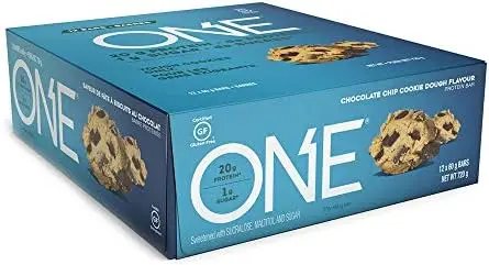 BAR ONE CHOCO CHIP COOKIE PROTIEN BAR 60G/12CT