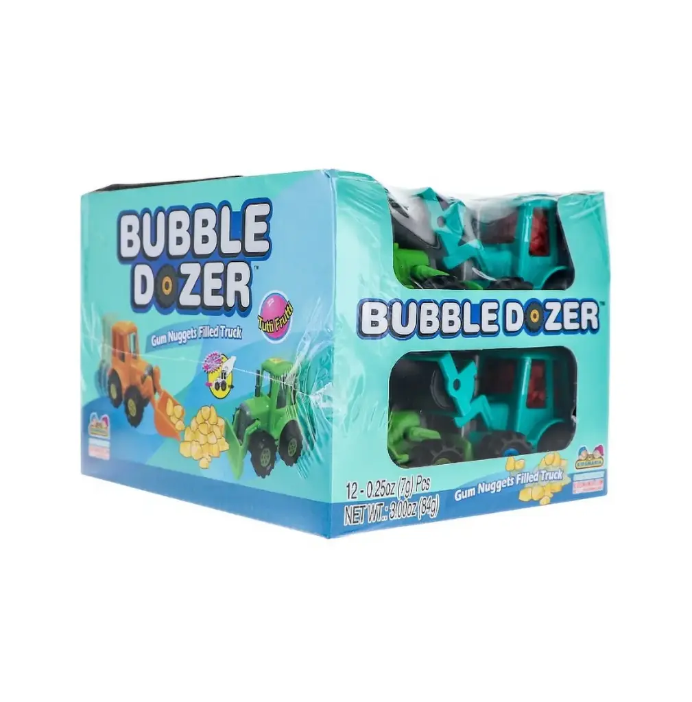 BUBBLE DOZER GUM NUGGETS  12CT