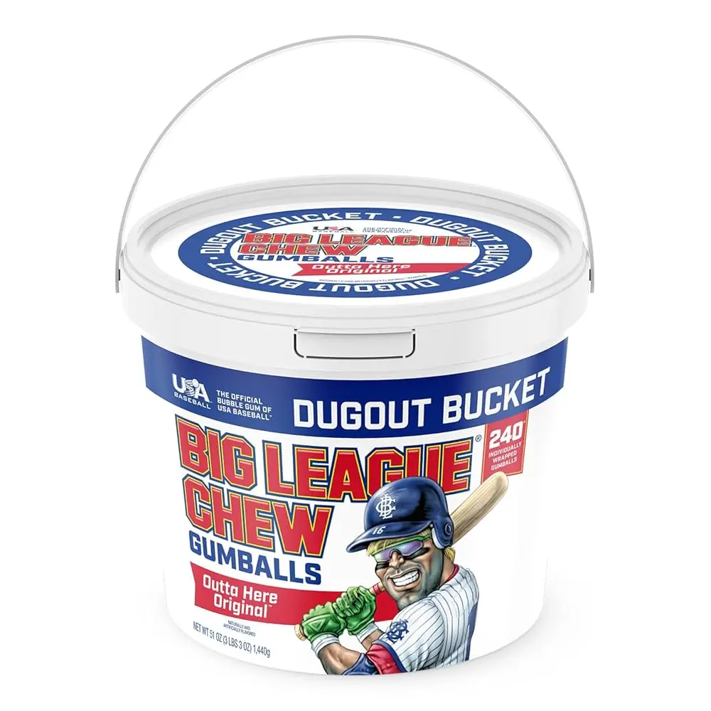 BIG LEAGUE CHEW ORIGINAL BUCKET 24OCT
