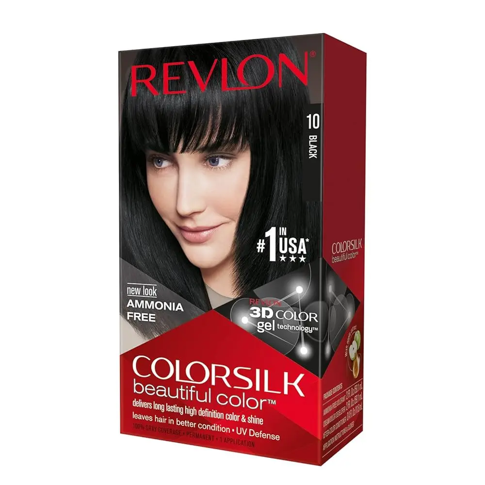 REVLON COLOURSILK #10 BLACK 