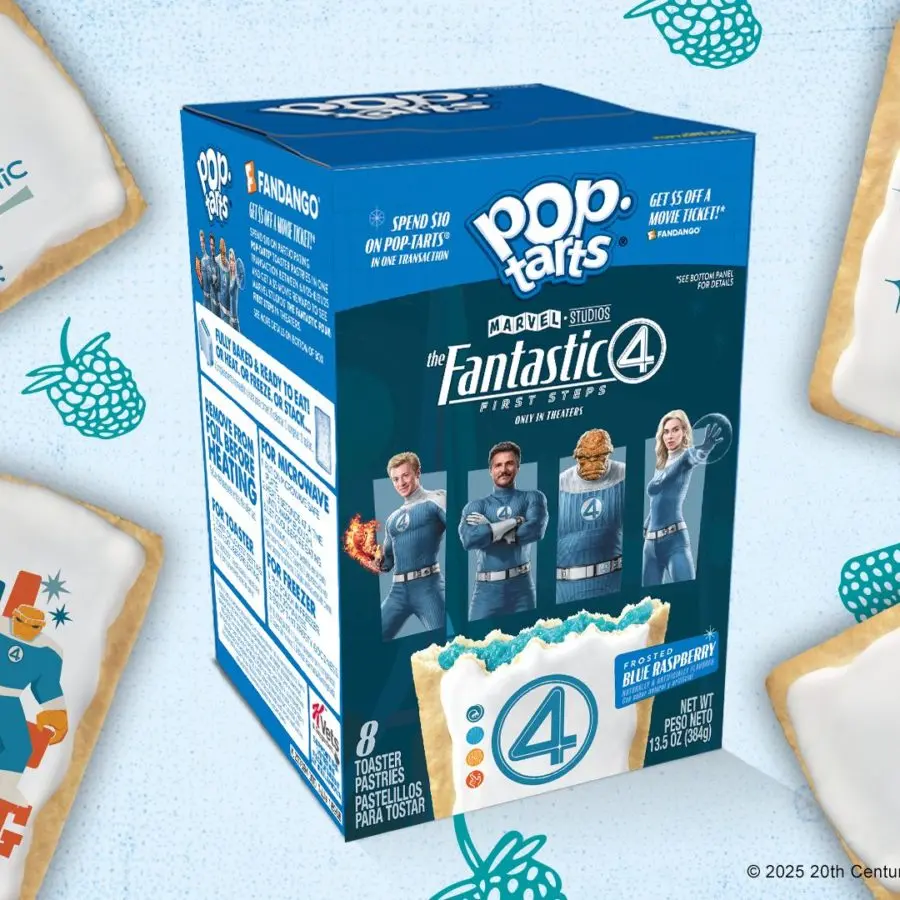 POPTARTS FROSTED BLUE RASP. 384G/8CT