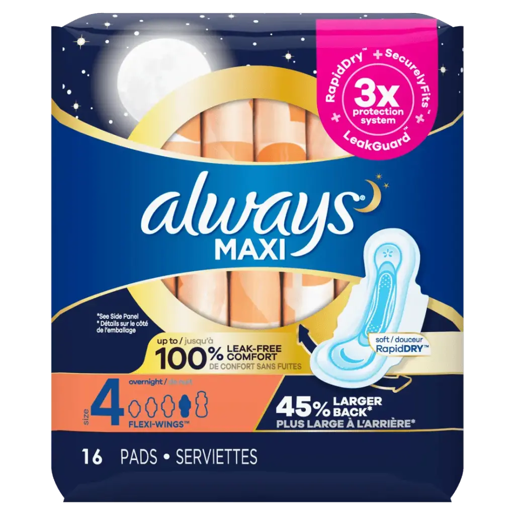 ALWAYS CLASSIC MAXI SIZE 4 16CT
