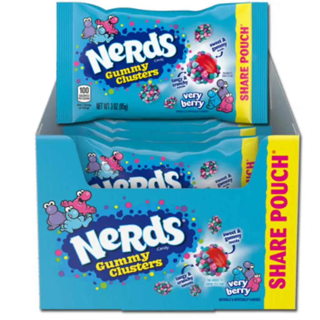 NERDS BERRY GUMMY CLUSTERS 45G/20CT 