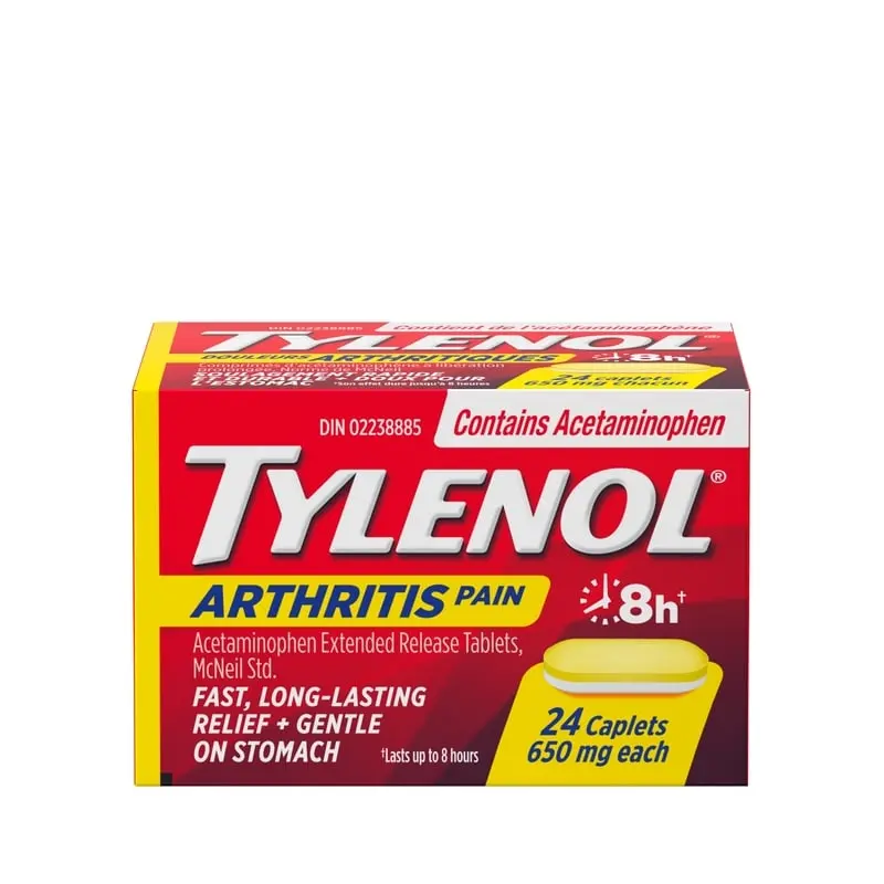 TYLENOL ARTHITIS APIN CAPLETS 650MG/24CT 