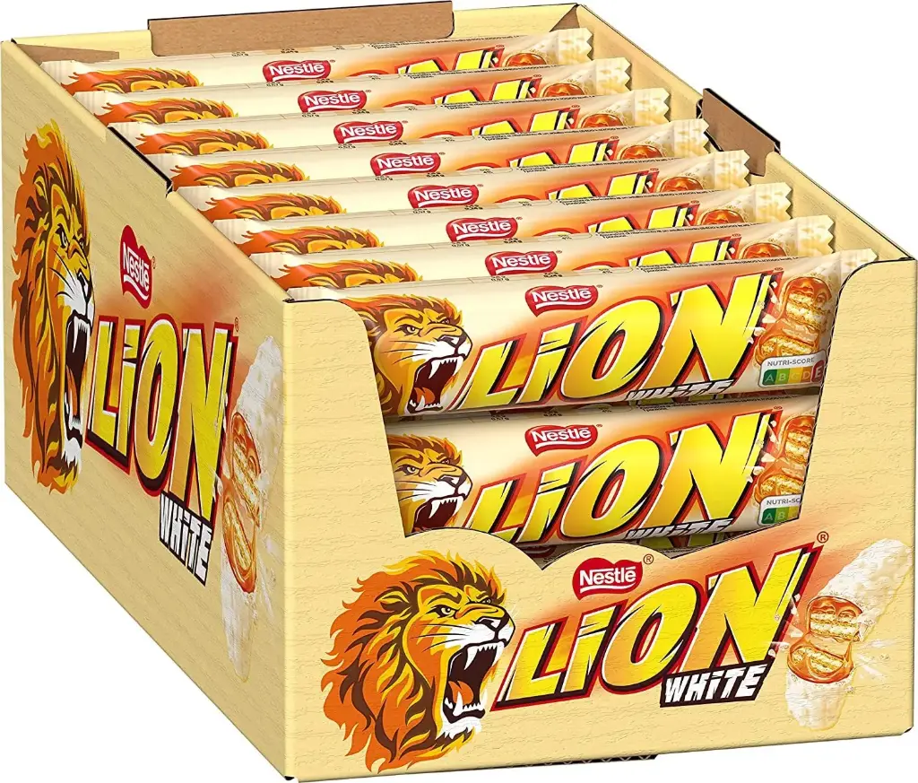 NESTLE LION BAR WHITE  42G/40CT (EU)