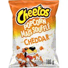 CHEETOS CHEDDAR POPCORN 180G