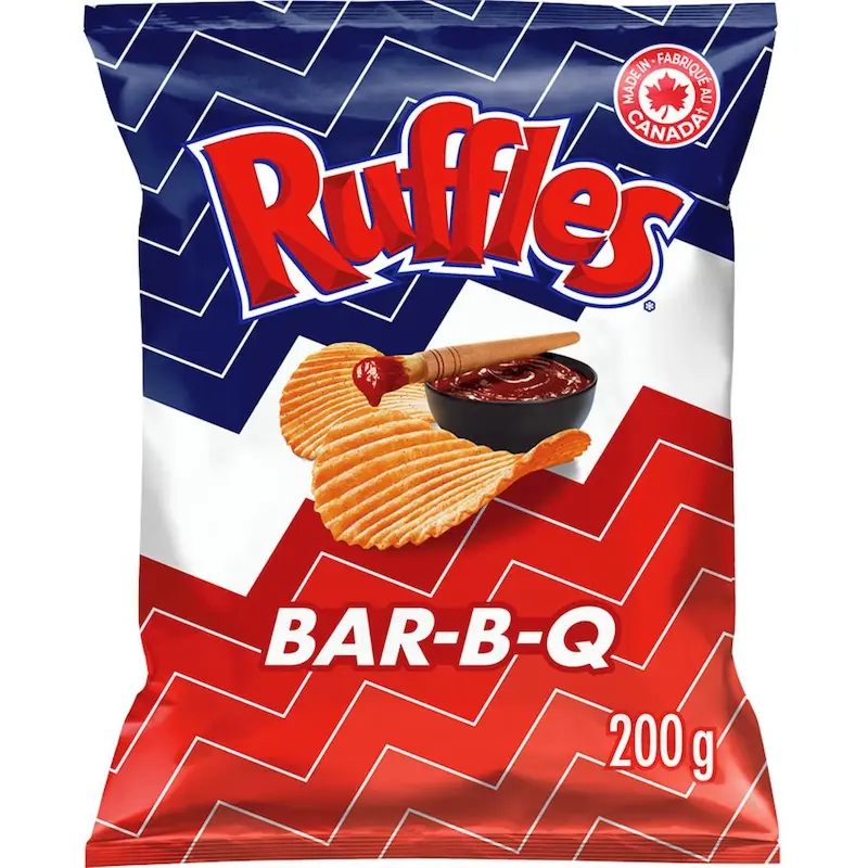 RUFFLES BAR-B-Q 200G