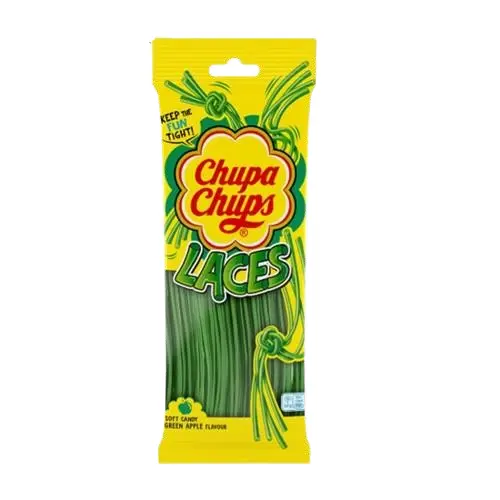 CHUPA CHUPS APPLE LACES 90G (UK)