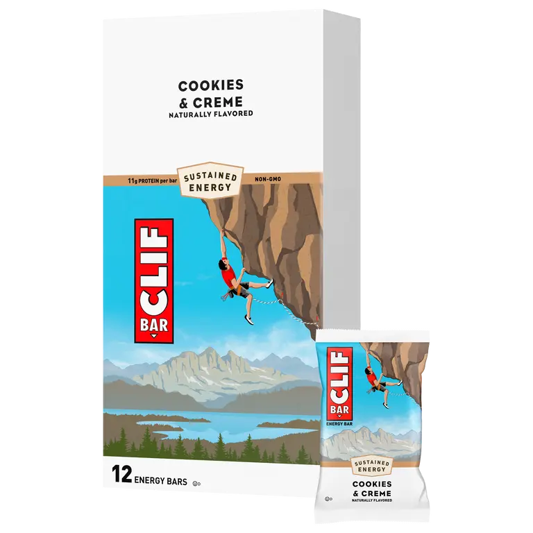 CLIF BAR COOKIES & CREME 68G/12CT 