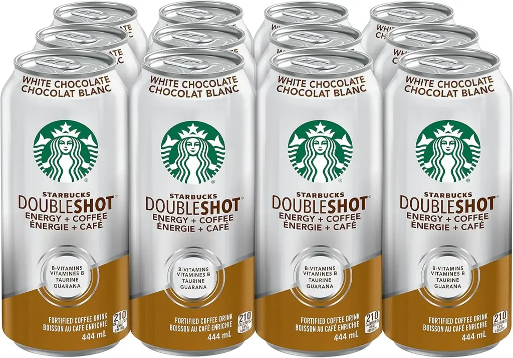STARBUCKS DBL SHOT WHITE CHOCOLATE 444ML/ 12CT 