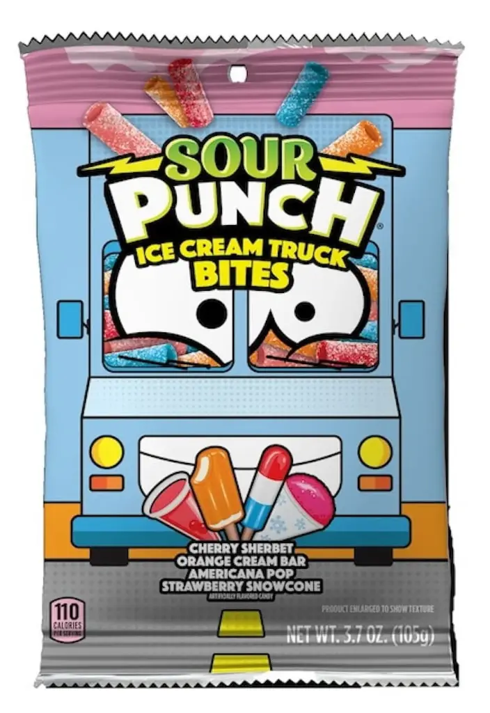 SOUR PUNCH ICE CREAM TRUCK BITES 105G (US)