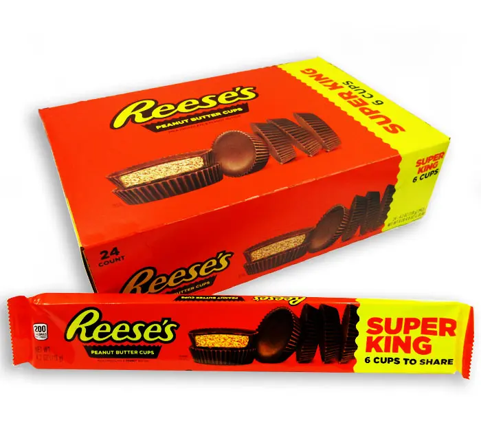 REESE'S PEANUT BUTTER CUPS SUPER KING SIZE 18CT (US)