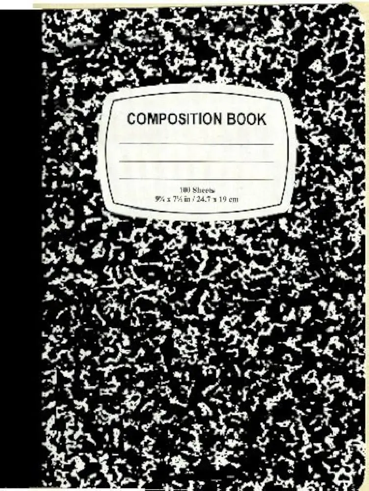 COMPOSITION BOOK 8X11.75" / 160PG