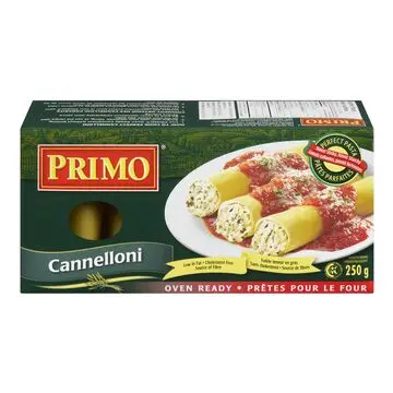 PRIMO OVEN READY CANNELLONI 250G