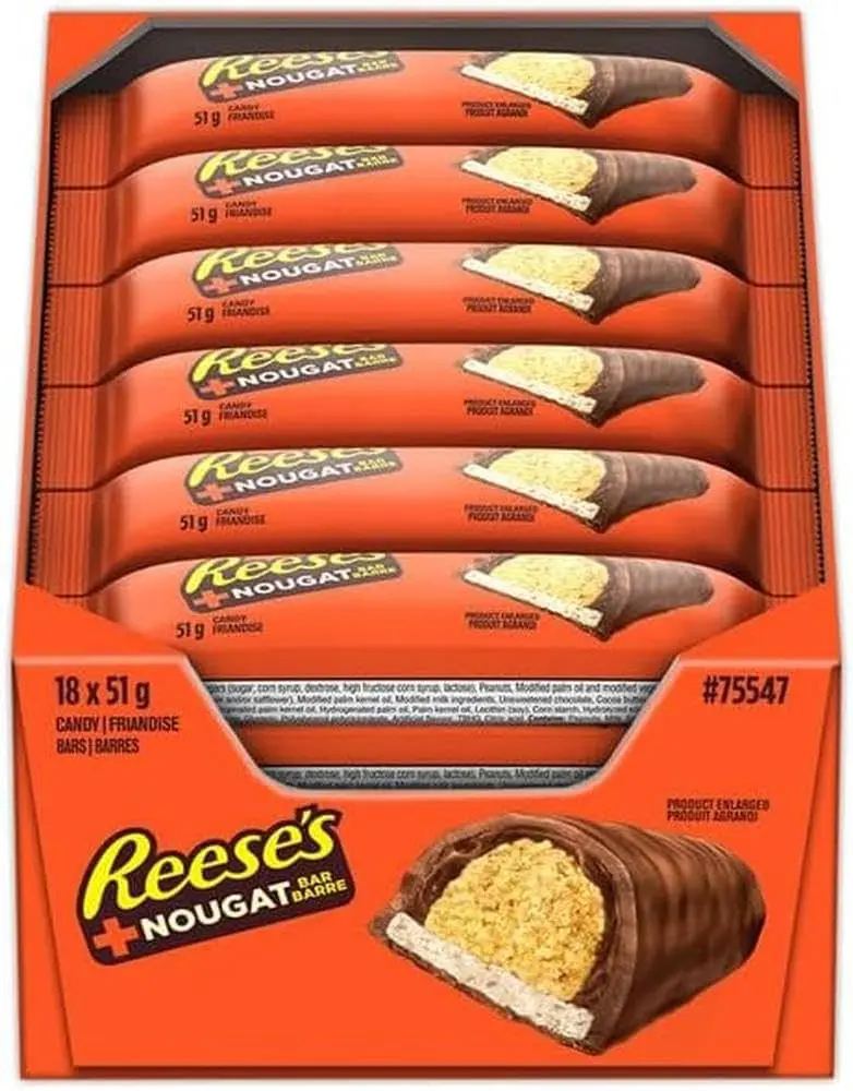 REESE'S NOUGAT BAR 51G/ 18CT