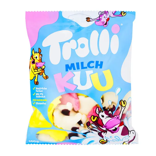 TROLLI MILCH KUU 150G (GERMANY) 