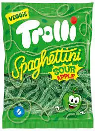 TROLLI SPAGHETTI SOUR APPLE 150G (GERMANY)