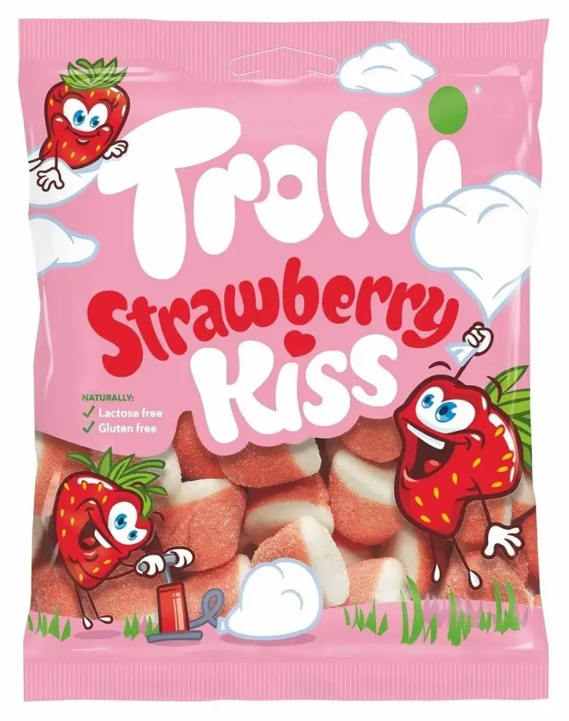 TROLLI KISS STRAWBERRY 150G (GERMANY) 
