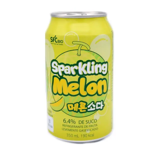 SPARKLING MELON FLV SODA 350ML/6PK