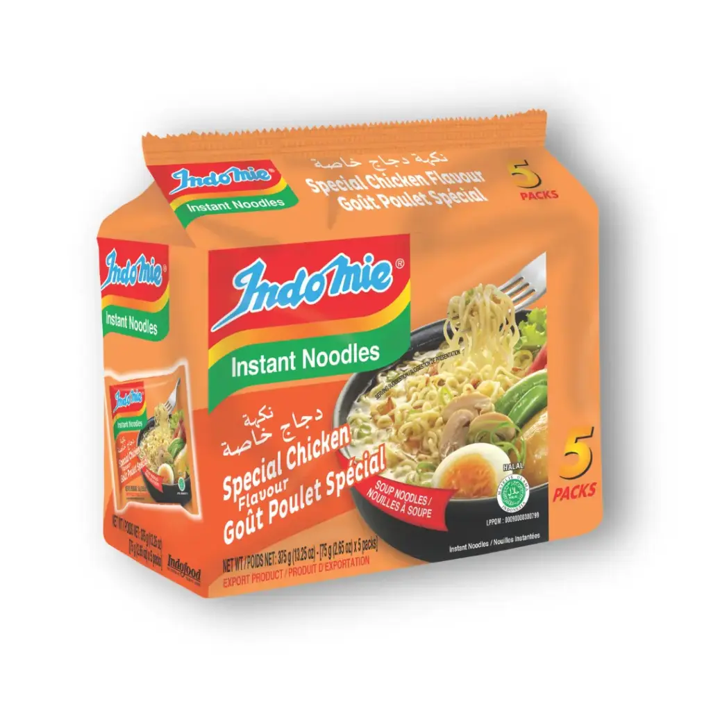 INDOMIE SPECIAL CHICKEN NOODLES 80G/5PK