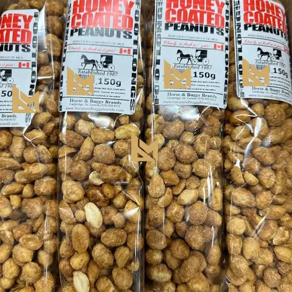 H&B BAR HONEY COATED PEANUTS FOOTLONG 150G