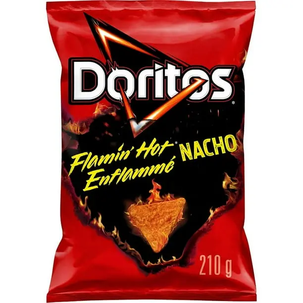 DORITOS FLAMIN HOT NACHO CHEESE 210G