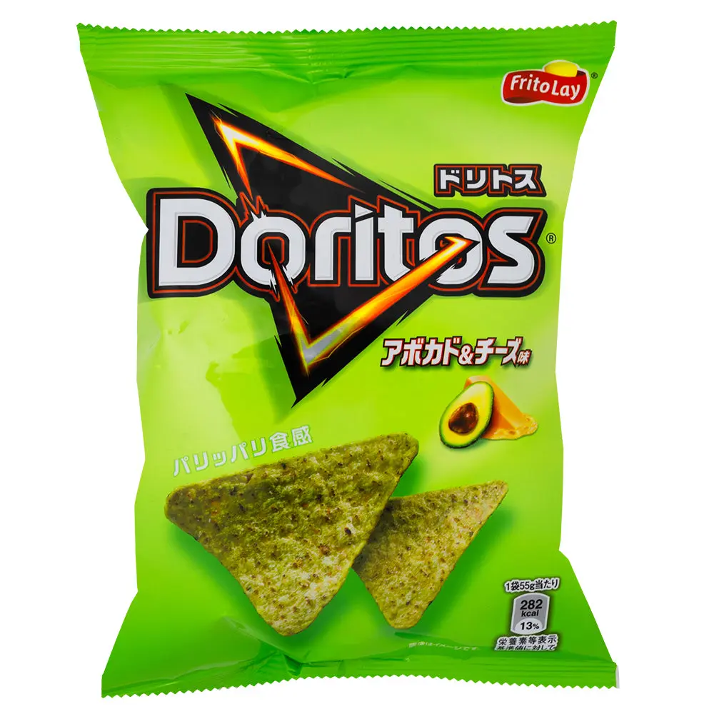 DORITOS AVOCADO AND CHEESE 55G (JAPAN)