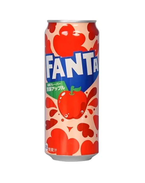 FANTA RED APPLE 24X500ML (JAPAN)