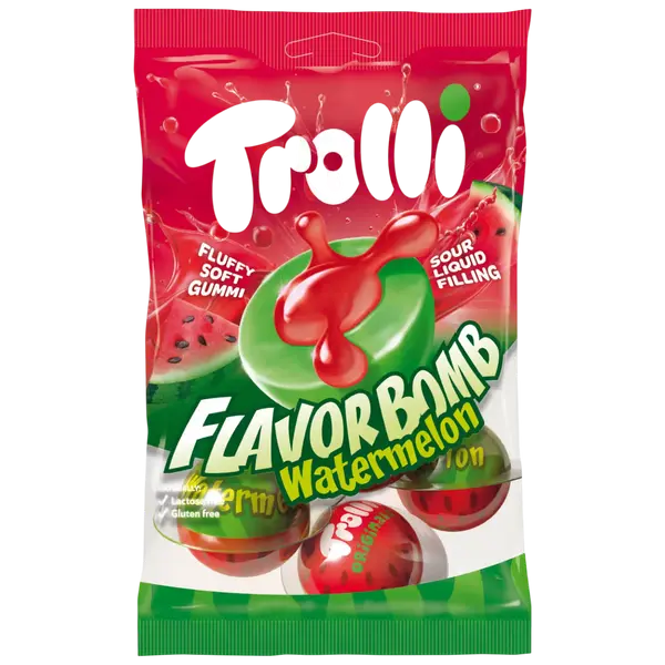 TROLLI FLAVOR BOMB WATERMELON 75G (GERMANY) 