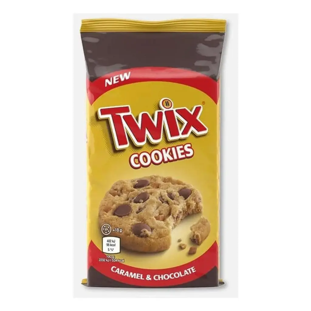 TWIX COOKIES CARAMEL & CHOCOLATE  (UK) 