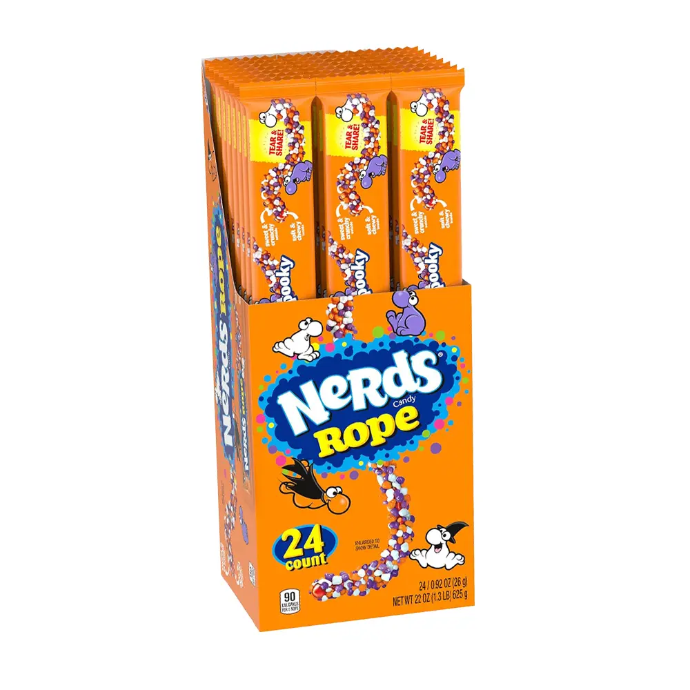 NERDS ROPE SPOOKY HALLOWEEN 26G/ 24PK 