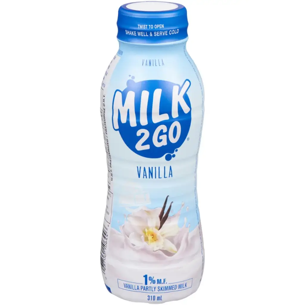 MILK 2 GO VANILLA MILKSHAKE 310ML