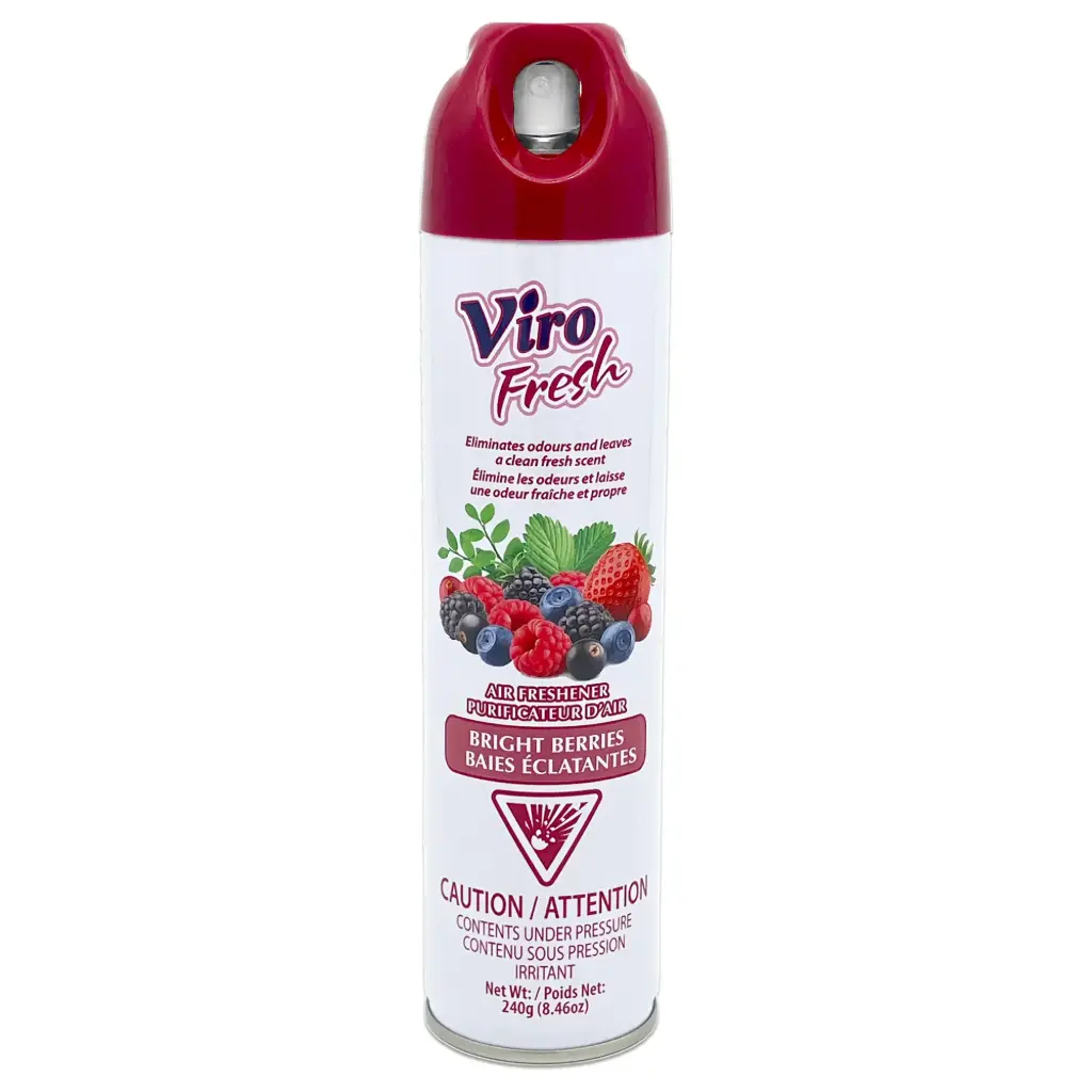 VIRO FRESH AIRFRESHNER BRIGHT BERRIES 240ML   