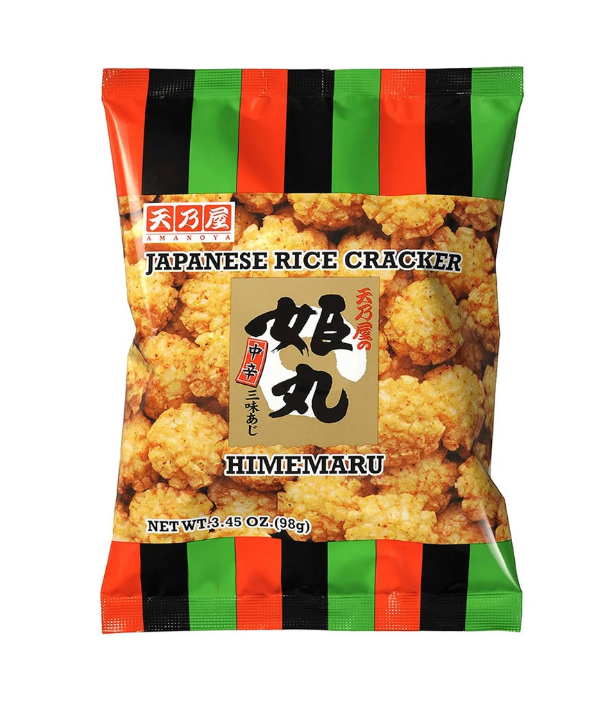 AMANOYA HIMEMARU RICE CRACKER 98G (JAPAN)