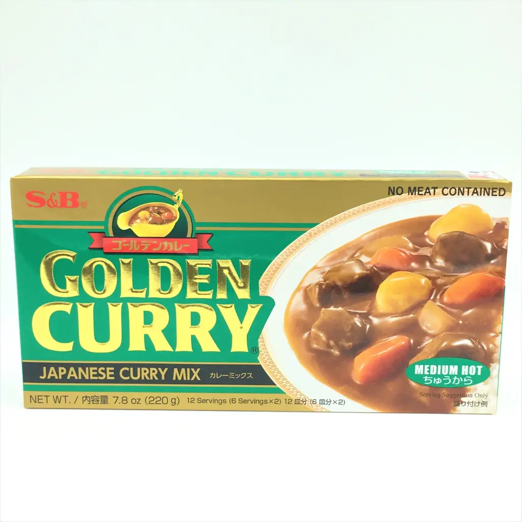 SB GOLDEN CURRY MIX 220G (JAPAN)