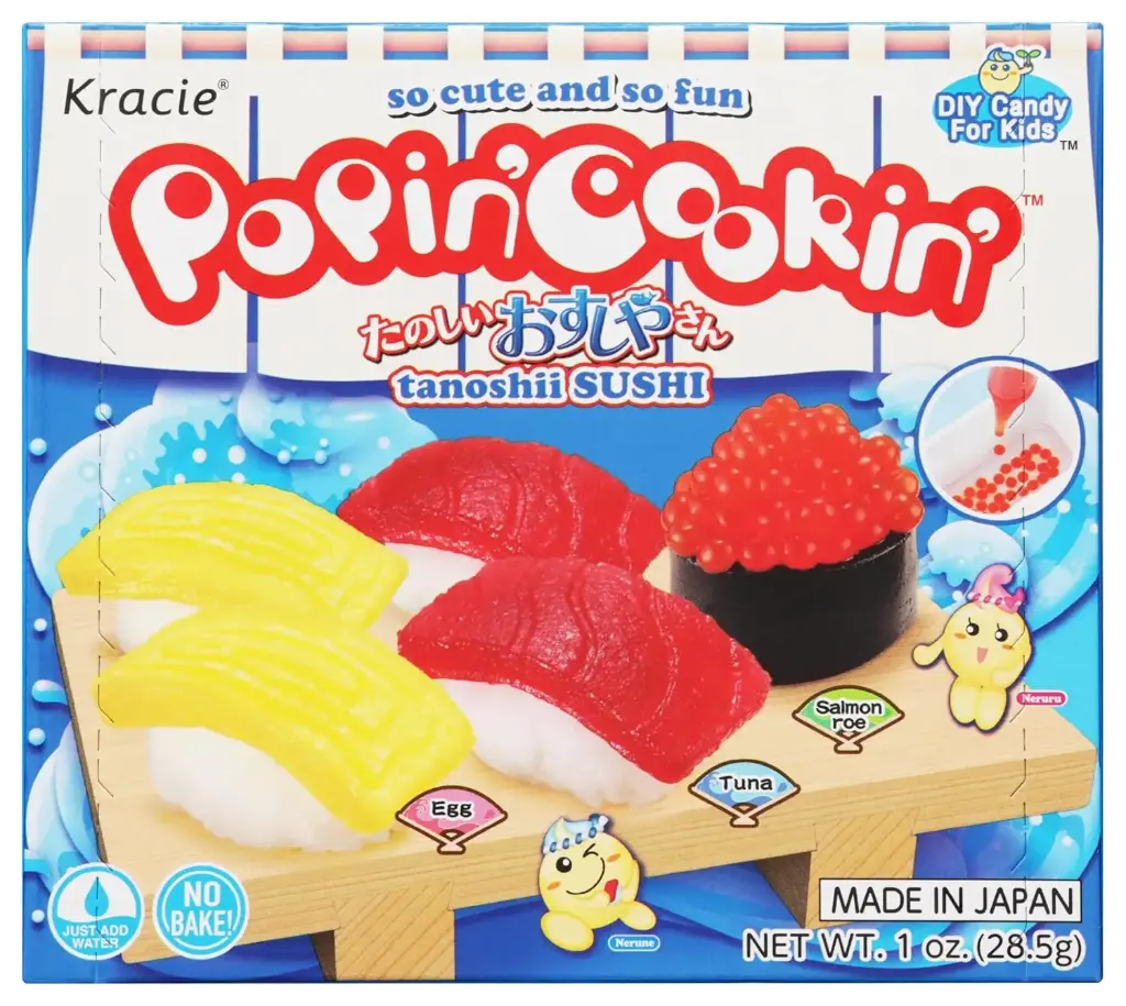 KRACIE POPIN COOKIN OSUSHI 28G (JAPAN)