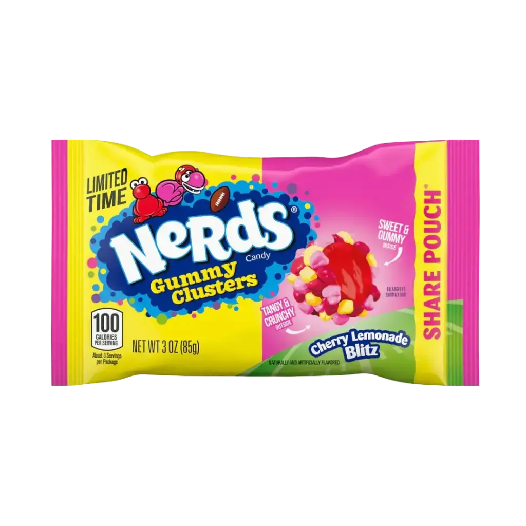 NERDS GUMMY CHERRY LEMONADE BLITZ 85G/12CT