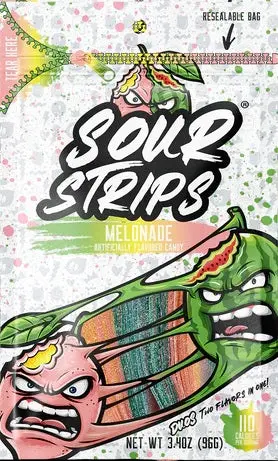 SOUR STRIPS MELONADE 96G