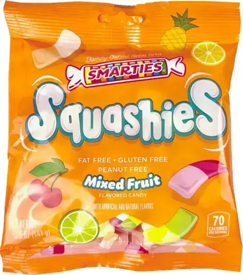 SMARTIES SQUASHIES MIXED FRUITS 141G