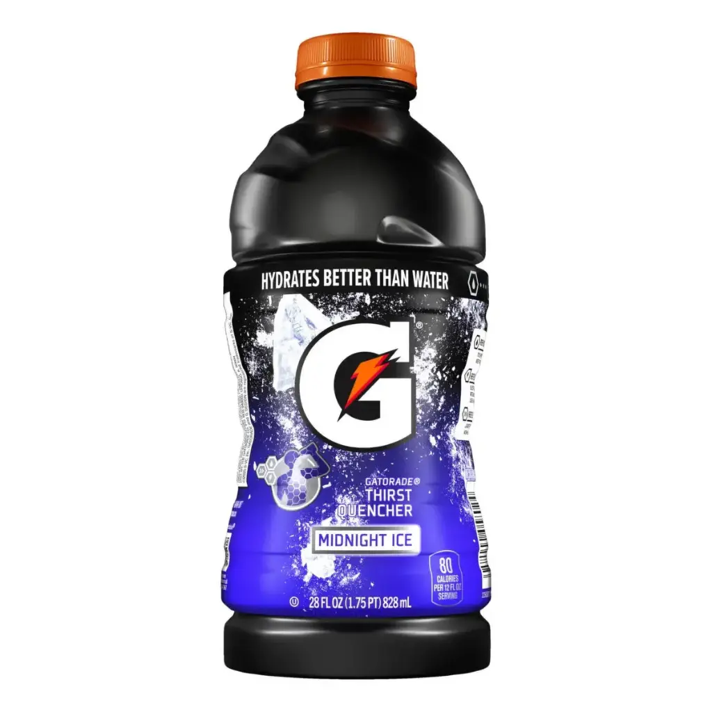 GATORADE MIDNIGHT ICE 828ML