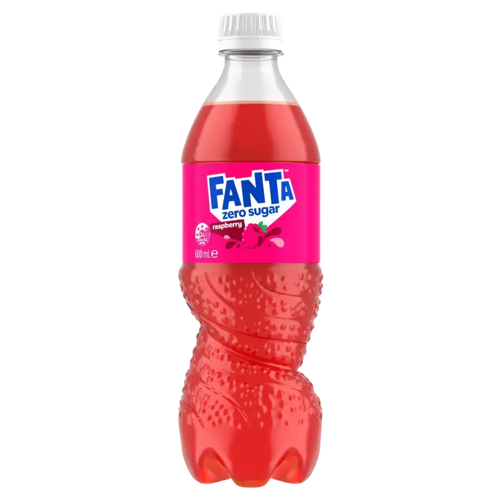 FANTA RASPBERRY ZERO SUGAR BTL 500ML (UK)