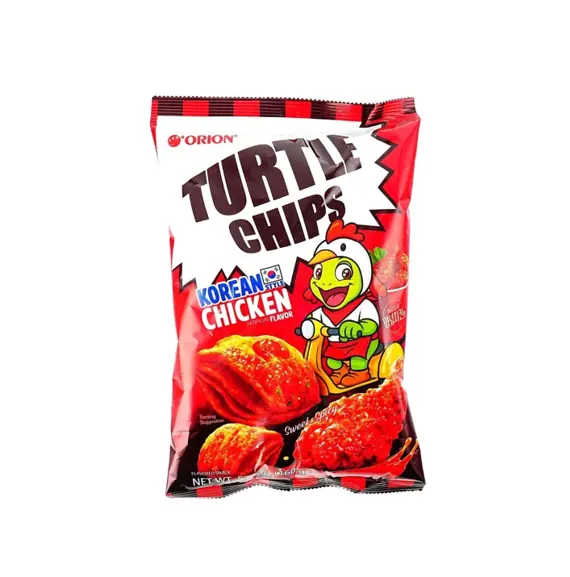 TURTLE CHIPS KOREAN CHICKEN SWEET&SPICY 160G 