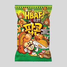 HBAF MEXICAN TACO FLVR POPCORN 80G