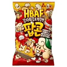 HBAF FRENCH FRIES & KETCHUP POPCORN 80G (KOREA)