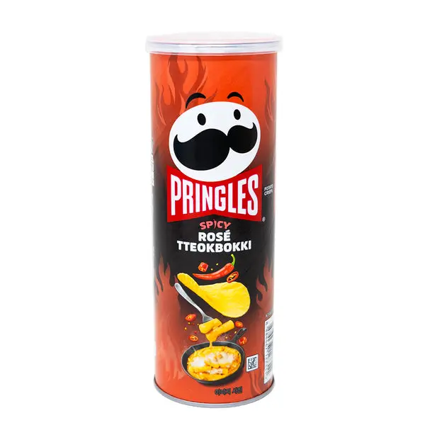 PRINGLES SPICY ROSE TTEOKBOKKI 100G (KOREA)