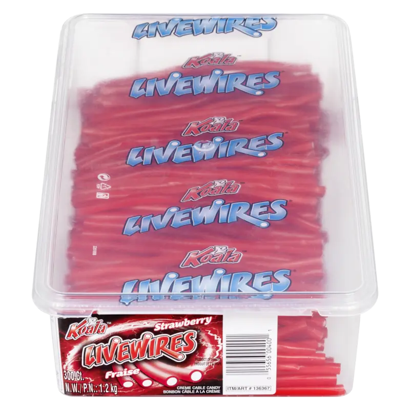 LIVEWIRES STRAWBERRY CABLES 1.2KG