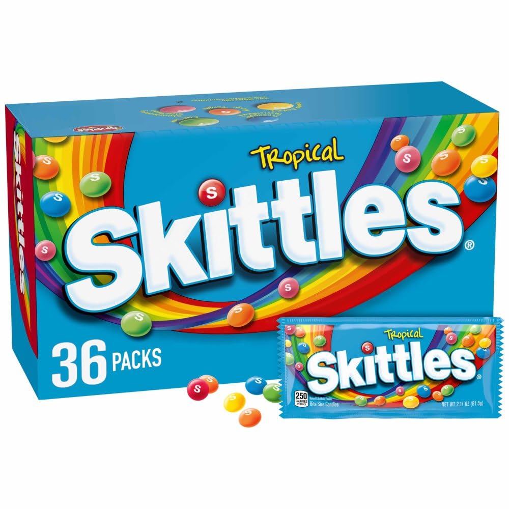 SKITTLES TROPICAL 61G / 36CT 