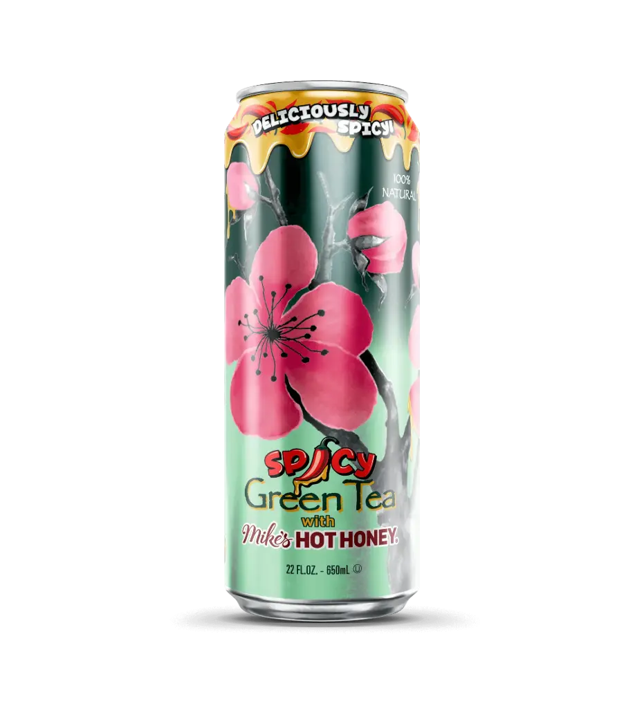 ARIZONA SPICY GREEN TEA W/ HOT HONEY 680ML/24PK (U.S) 