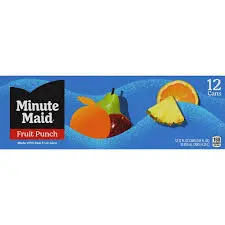 MINUTE MAID FRUIT PUNCH 355ML/12CT (US)