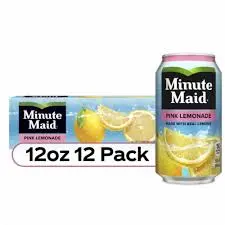 MINUTE MAID PINK LEMONADE 355ML/12CT (US)